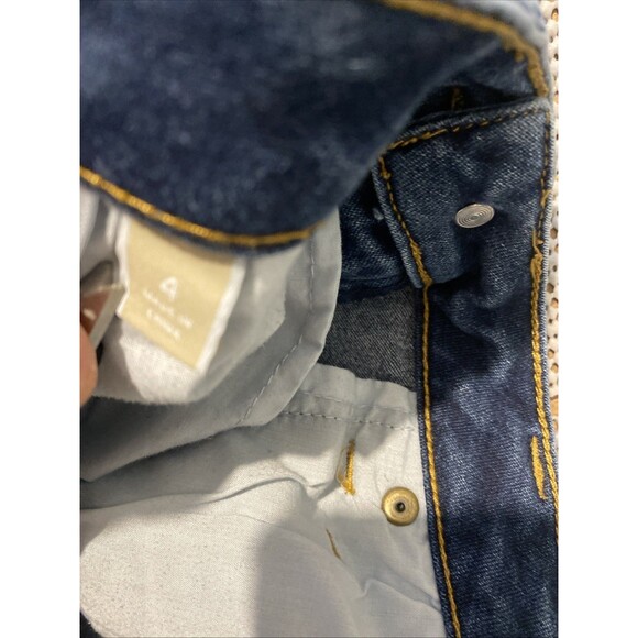 Michael Kors Bootcut Jeans Womens Size 4 Blue Stretch Denim Patch Pocket Pockets - Picture 6 of 6